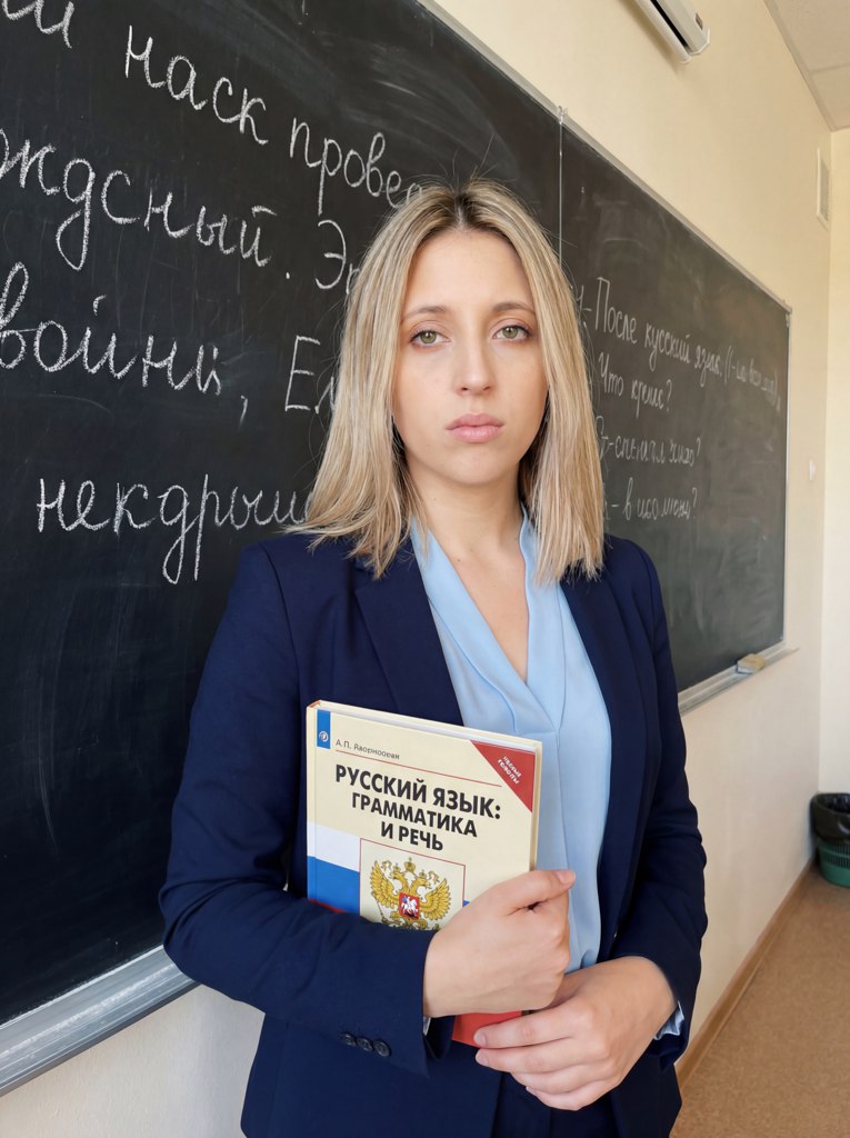 Создайте уникальную фотосессию для учителей с нейросетью — пример результата